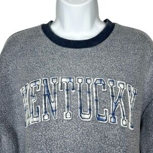 Royce Womens M Kentucky Appliqué Reverse Fleece Sweatshirt